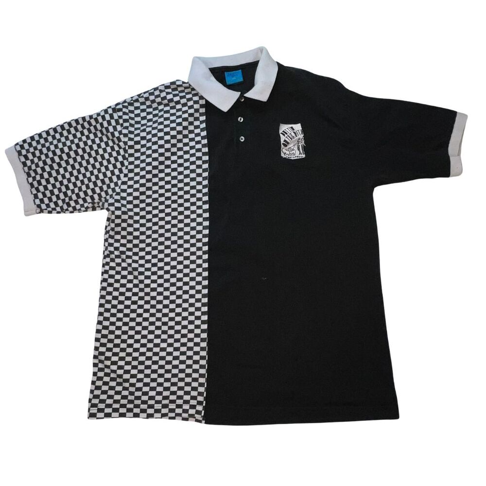Vintage 90s Heron Bay Polo Mens 2XL Shirt Colorblock Puttin on the Ritz Taco